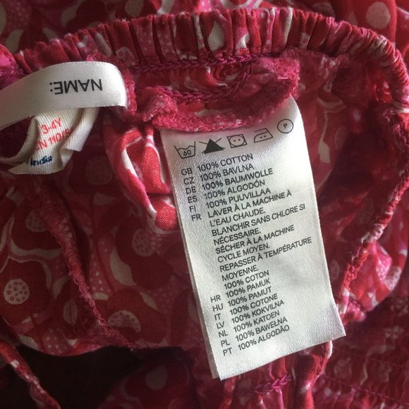 H&M floral romper 3-4Y - Picture 7 of 8